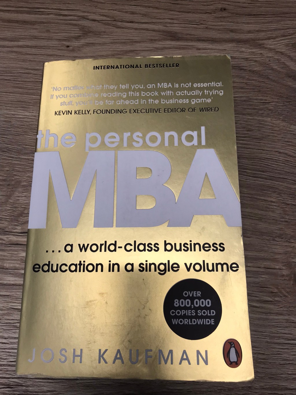 The Personal MBA, Josh&nbsp;Kaufman